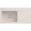 Image de V&B Évier Subway Style 60 li, avec garniture vidage, poignée, crema CeramicPlus