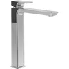 Image de Villeroy & Boch Subway 3.0 Robinet lavabo haut, mitigeur salle de bain sans trop-plein, économique avec cartouche céramique, hauteur bec 246mm, robinet carré chromé