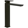 Image de V&B Robinet de lavabo monocommande Subway 3.0 surélevé, sans garniture de vidage, noir mat