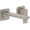 Image de V&B Mitigeur monocommande 2 trous Subway 3.0 bec fixe, sans vidage, brossé nickel bleu