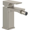 Image de V&B Mitigeur monocommande pour bidet Subway 3.0 m tirette, nickel brossé noir