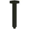 Image de V&B Brausearm Universal Showers carré, montage plafond, noir mat