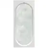Image de V&B V&B Baignoire Oberon 2.0 181 1800x800x625mm angle droit avec Sys CC TP2 approuvé Blanc Alpin
