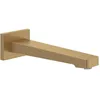 Image de Bec de baignoire VILLEROY ET BOCH Architectura Square montage mural Brushed Gold