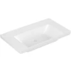 Image de V&B Subway 3.0 Meuble lavabo 80x47cm, angle, sans robinetterie/sans trop-plein, blanc