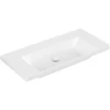 Image de V&B Meuble-lavabo Subway 3.0 100x47 cm, angle, sans robinetterie, blanc mat C+