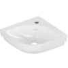 Image de V&B Subway 3.0 Lavabo d'angle 32 cm, coudé, avec trou robinetterie, blanc