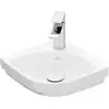 Image de V&B Subway 3.0 Lavabo d'angle 32 cm, angle, avec trou robinet HL/o ÜL, blanc C+