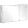 Image de V&B Armoire miroir encastrée MY VIEW NOW 140x75x16,8cm, LED, 3 portes, avec marche/arrêt
