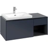 Image de V&B Beck. Meuble sous lavabo Subway 3.0 100,1x42,25x51,6cm, gauche, blanc mat
