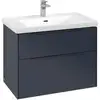 Image de V&B Subway 3.0 Meuble sous lavabo 77,2x57,6x47,8cm, o LE/Gr mon., Mar bl.