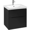 Image de V&B Subway 3.0 Meuble sous lavabo 57,2x57,6x47,8 cm, bleu volcan, sans LE/Gr vo b