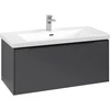 Image de V&B Subway 3.0 Meuble sous lavabo 97,3x42,9x47,8cm, m LE/Gr bleu, graph.
