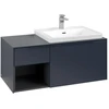 Image de V&B Beck. Sous-meuble lavabo Subway 3.0 100,1x42,25x51,6cm, m LE/Gr mon., Mar b
