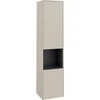 Image de V&B Armoire haute Subway 3.0 40x171x36,2cm, porte droite/grise, gris cachemire