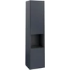 Image de V&B Armoire haute Subway 3.0 40x171x36,2cm, porte droite/grise monochrome, bleu marine