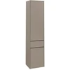Image de V&B Armoire haute Subway 3.0 40x171x36,2cm, porte L/poignée monochr, Taupe