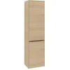 Image de V&B Armoire haute Subway 3.0 40x171x36,2cm, porte L/Gr avant bleu, Nord Oa