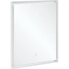 Image de V&B Subway 3.0 Miroir cadre aluminium, 65x75x4,75cm, blanc mat
