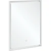 Image de V&B Subway 3.0 Miroir cadre aluminium, 60x75x4,75 cm, blanc mat