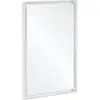 Image de V&B Subway 3.0 Miroir cadre aluminium, 50x75x4,75cm, blanc mat
