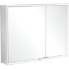 Image de V&B Armoire miroir encastrée MY VIEW NOW 100x75x16,8cm, LED, 2 portes, avec capteur
