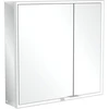Image de V&B Spiegelschrank MY VIEW NOW 80x75x16,8 cm, LED, 2 portes, marche/arrêt