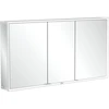 Image de V&B Spiegelschrank MY VIEW NOW 140x75x16,8cm, LED, 3 portes, allum./ext.