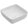 Image de Villeroy & Boch Artis lavabo à poser 417841, 410x410mm, sans trop-plein, Coloris: Vert sauge
