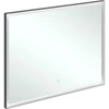 Image de V&B Miroir Subway 3.0 cadre alu, 100x75x4,75 cm, noir mat/we ma