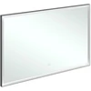 Image de V&B Miroir Subway 3.0 cadre alu, 120x75x4,75cm, noir mat/we ma