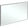 Image de V&B Miroir Subway 3.0 cadre alu, 130x75x4,75 cm, noir mat/we ma