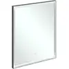 Image de V&B Subway 3.0 Miroir cadre alu, 65x75x4,75 cm, noir mat/we ma