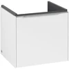 Image de V&B Subway 3.0 Meuble sous lavabo 47,3x42,9x40,8 cm, sans LED/Gr Alu brillant, P blanc