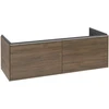 Image de V&B Meuble sous lavabo Subway 3.0 127,2x42,9x47,8cm, m LE/Gr AL g, Ar Oa