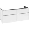 Image de V&B Subway 3.0 Meuble sous lavabo 127,2x56,6x47,8 cm, m LE/Gr AL g, Bri wh.