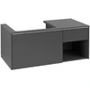 Image de V&B Beck. sous-meuble lavabo Subway 3.0 100,1x42,25x51,6cm, m LE/Gr AL g, graph.