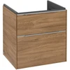 Image de V&B Subway 3.0 Meuble sous lavabo 57,2x57,6x47,8 cm, alu brillant, avec LE/Gr, Kan Oa