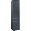 Image de V&B Armoire haute Subway 3.0 40x171x36,2cm, porte L/Gr alu brillant, bleu marine