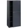 Image de V&B Armoire centrale Subway 3.0 57,4x120x36,2 cm, AL gl porte R/Gr, bleu marine