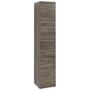 Image de V&B Hochschrank Avento 35x176x40,4cm, 2 portes, gauche, verre clair, sans éclairage