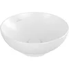 Image de Vasque 38 x 38 ronde à poser VILLEROY ET BOCH Loop & Friends non meulé stone white avec trop plein
