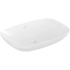 Image de V&B V&B Lavabo à poser Loop & Friends 62x42 cm, avec trop-plein, blanc mat C-plus, rectangulaire