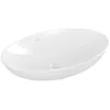 Image de Vasque Ovale à Poser VILLEROY ET BOCH Loop and Friends Non meulé 62 x 42 Blanc CeramicPlus sans trop Plein