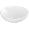 Image de Vasque 42 x 42 ronde à poser VILLEROY ET BOCH Loop & Friends non meulé stone white sans trop plein