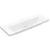 Image de Villeroy & Boch Subway 3.0 Cabinet lavabo, 1300 x 470 mm, sans Trou pour Robinet, sans trop-Plein, Non enterré, 4A70D3, Coloris: Céramique Blanche Plus