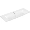 Image de V&B Subway 3.0 Meuble-lavabo 130x47 cm, chêne, m 1 tiroir/avec plan, blanc brillant C+