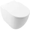 Image de Villeroy & Boch Subway 3.0 WC lavable, sur pieds, sans rebord, TwistFlush, 370 x 600 mm, 4671T001, Couleur: blanc-alpin