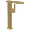 Image de V&B Robinet monocommande lavabo Mettlach haut, sans vidage, régulateur renforcé, or brossé