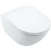 Image de Combipack modèle suspendu VILEROY ET BOCH Subway 3.0 TwistFlush blanc CeramicPlus